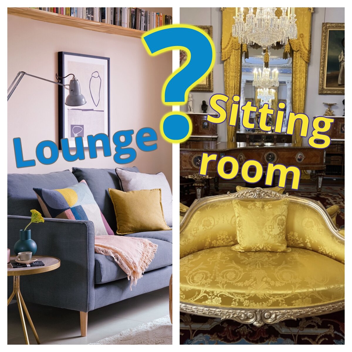 Гостиная. Коллаж автора. 