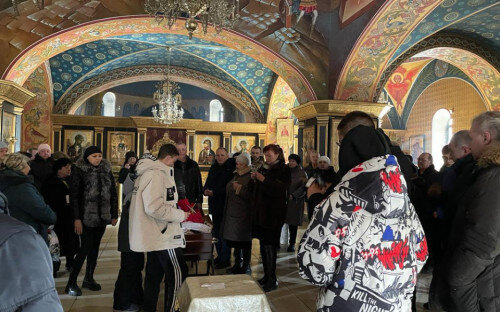    В Орске простились с погибшим в ходе СВО бойцом ЧВК «Вагнер» Максимом Штангеем Кристина Просвиркина