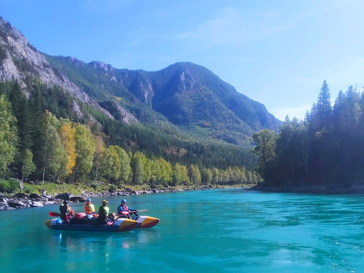 Сплав по реке Катунь