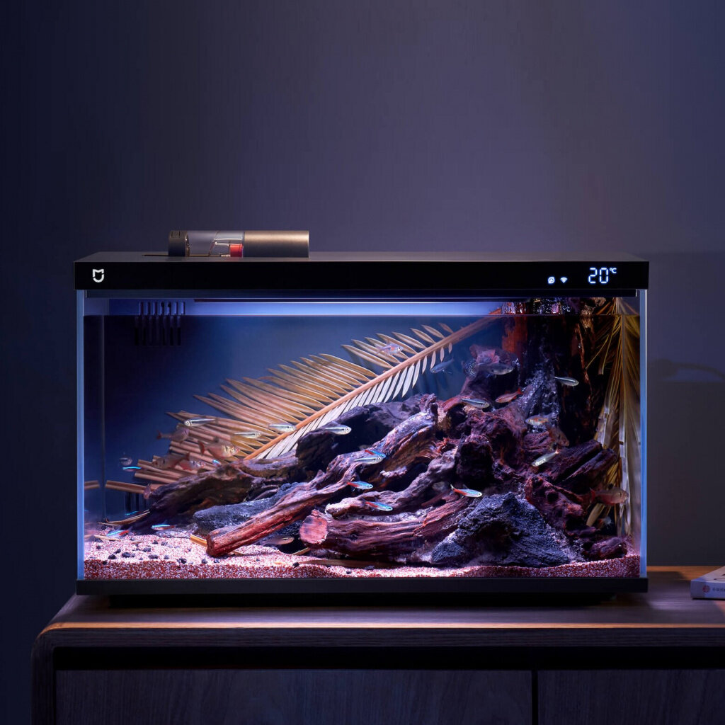 Xiaomi представила умный аквариум Mijia Smart Fish Tank. Он очень дешёвый,  но поразительно уникальный | iguides.ru | Дзен