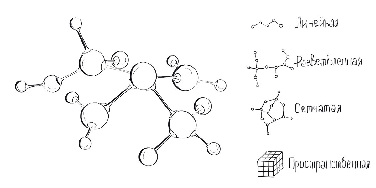 Молекула полимера