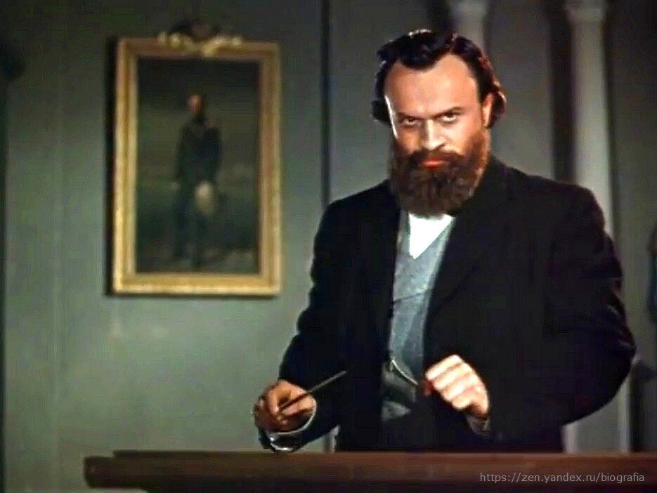 Кадр из фильма «Мусоргский», 1950 г.