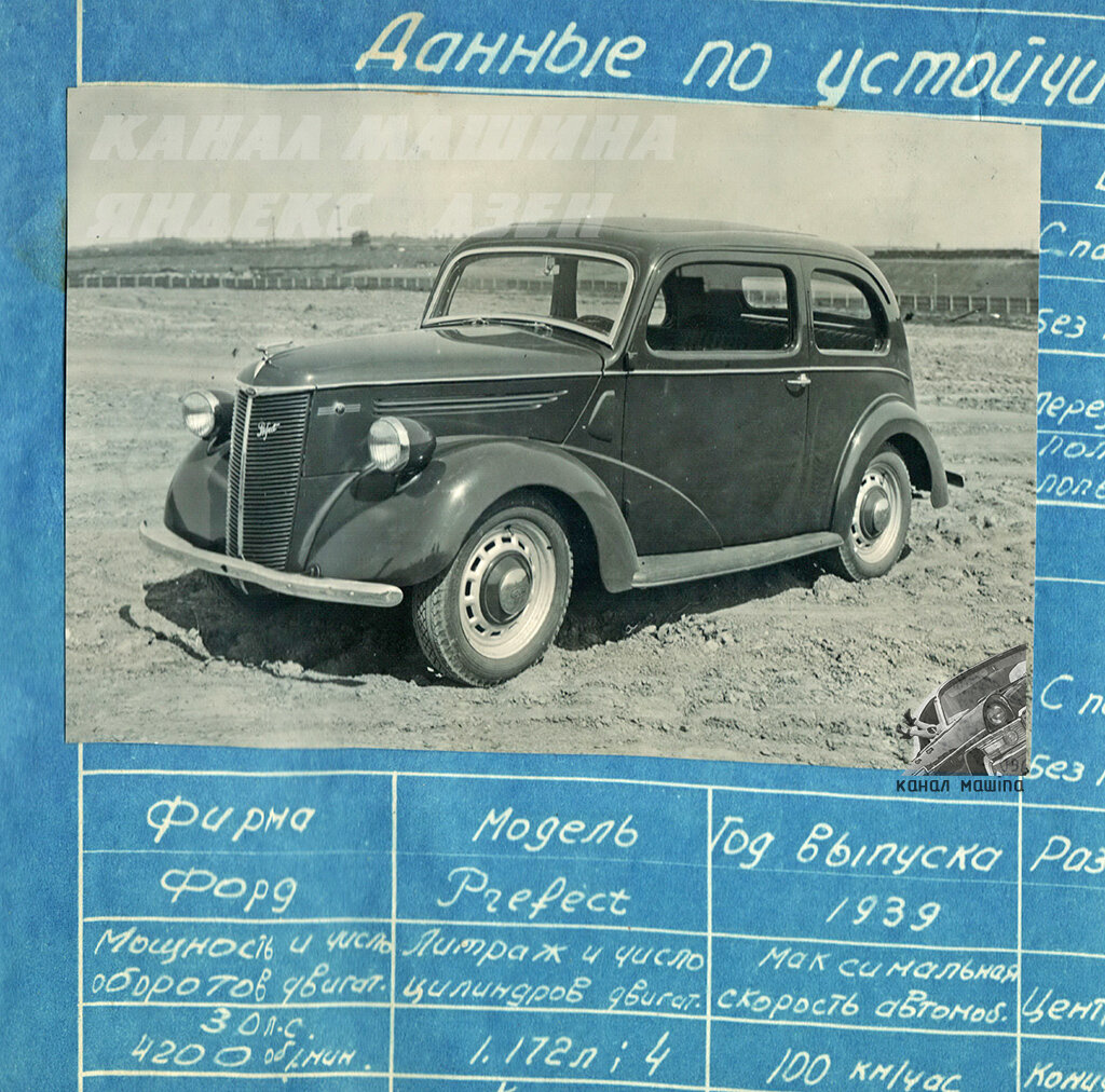 Тот самый Ford Prefect, что послужил прототипом для КИМа