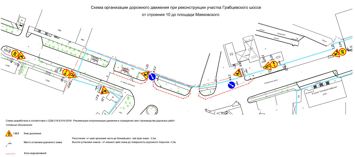 Проект организации дорожного движения саратов