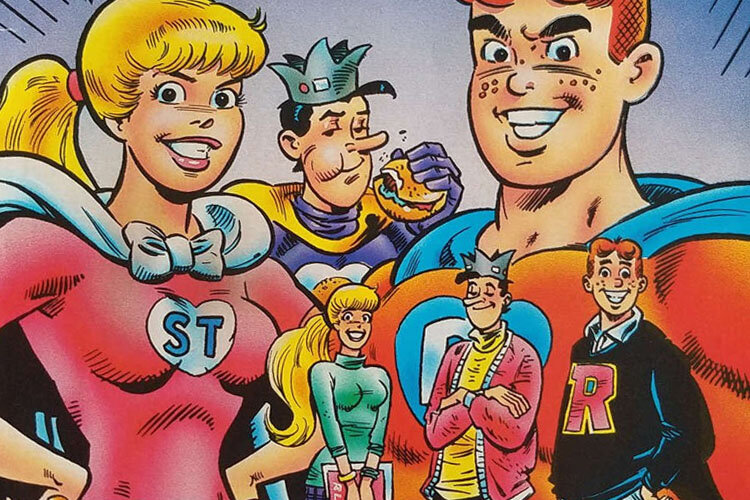 Деревенская семейка комикс. Archie Comics герои. Чокнутая семейка. Безумная семейка