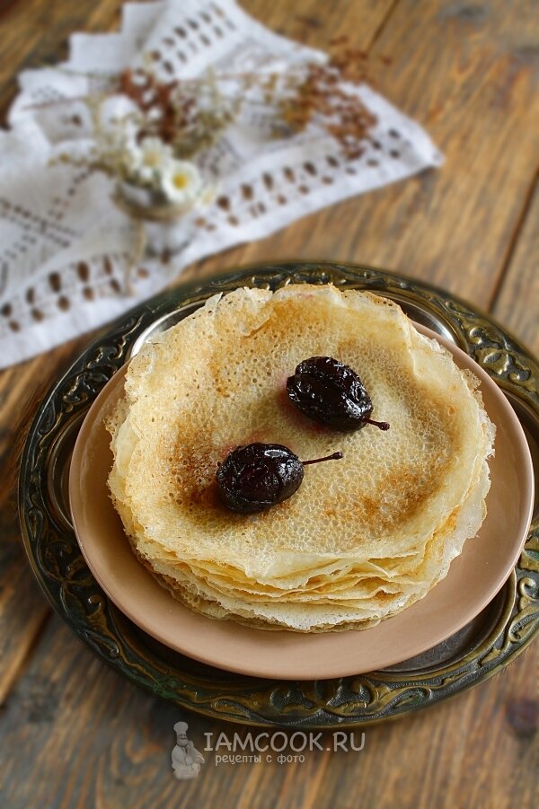 Постные блины в монастырской кухне