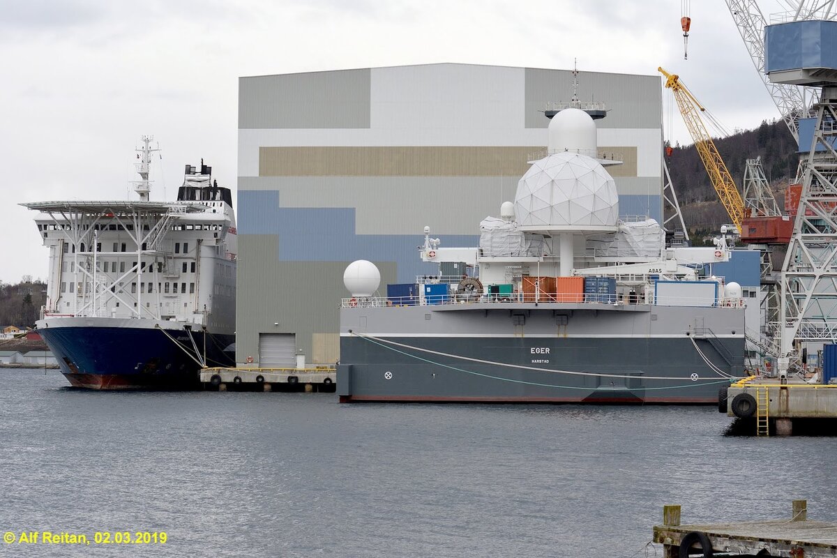 FS 'Eger' в марте 2019 года.