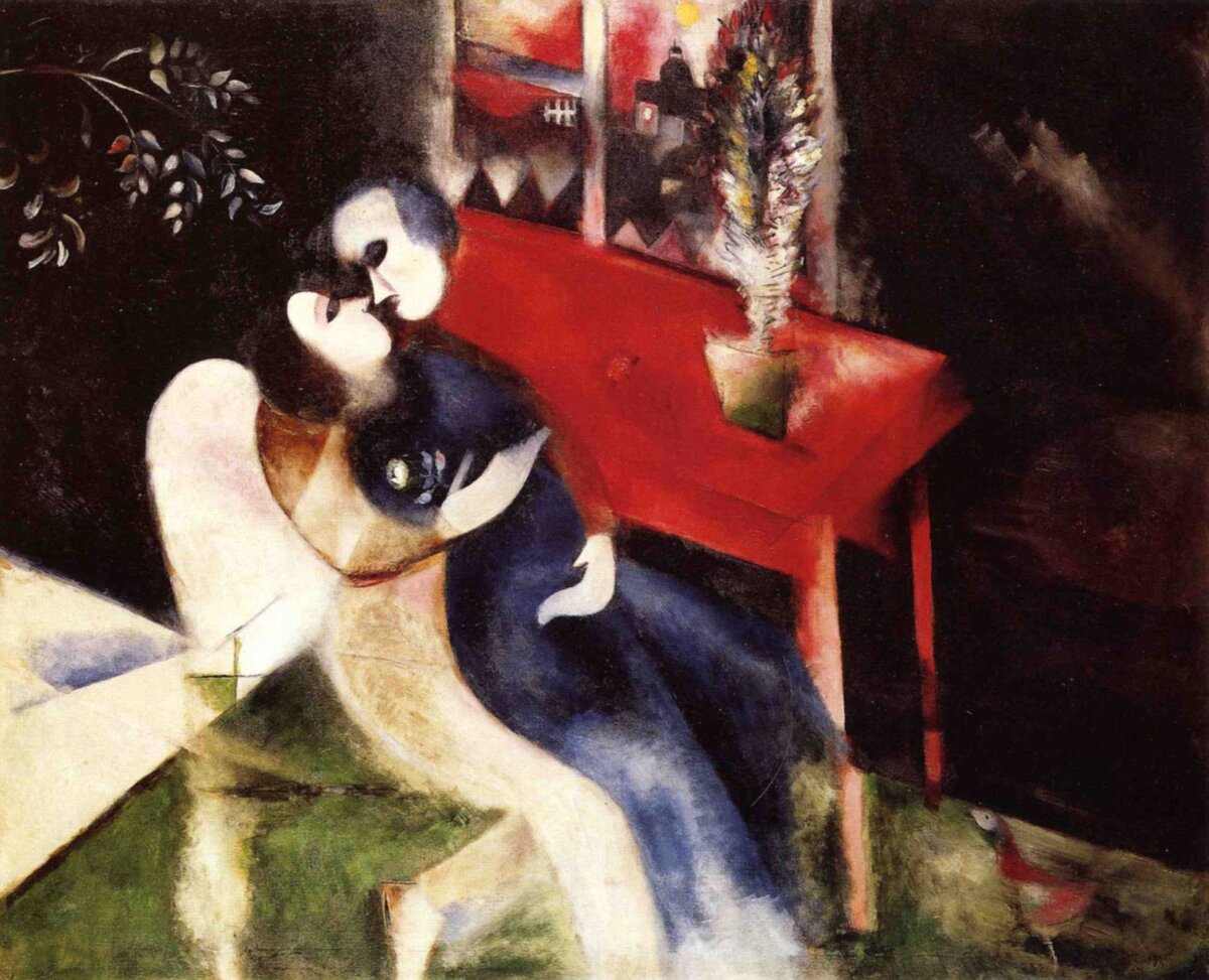 Картины шагала. Марк Шагал картины поцелуй. Марк Шагал возлюбленные. Марк Шагал день рождения картина. Шагал художник день рождения.