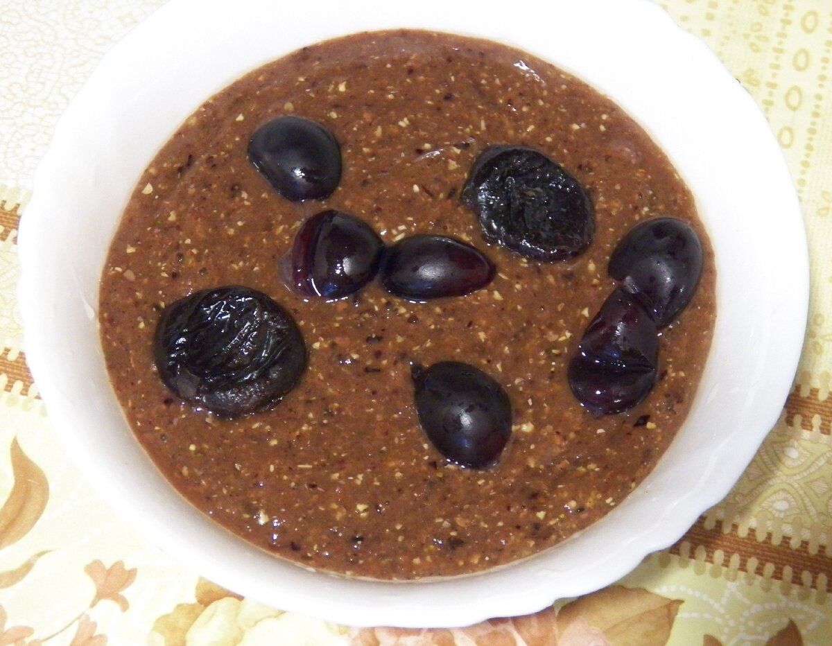 Очищающая сливовая каша