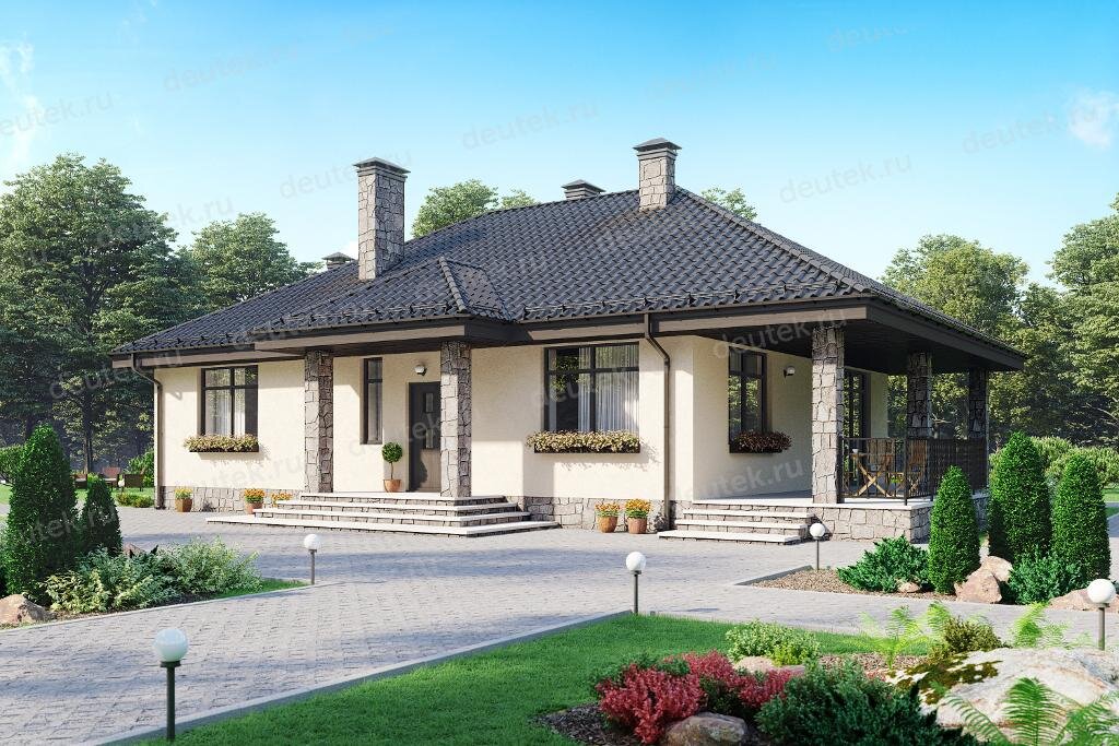 Типовой проект дома DTC1003