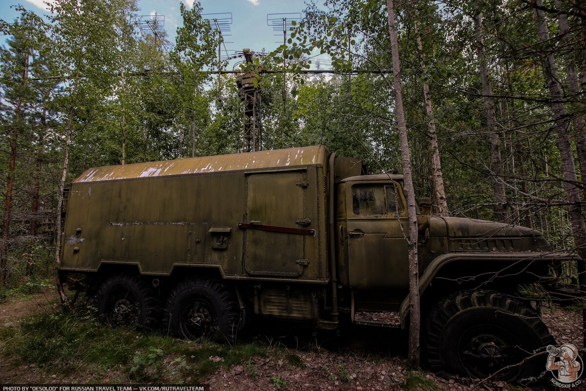 Заброшенная Военная техника в России в лесу