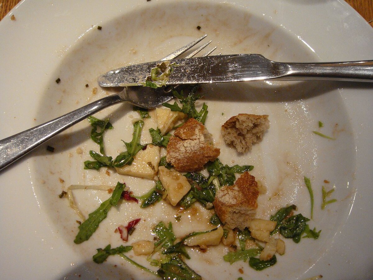 Моя грязная тарелка была круче. Ярче! Фото с сайта https://stihi.ru/2009/09/19/762