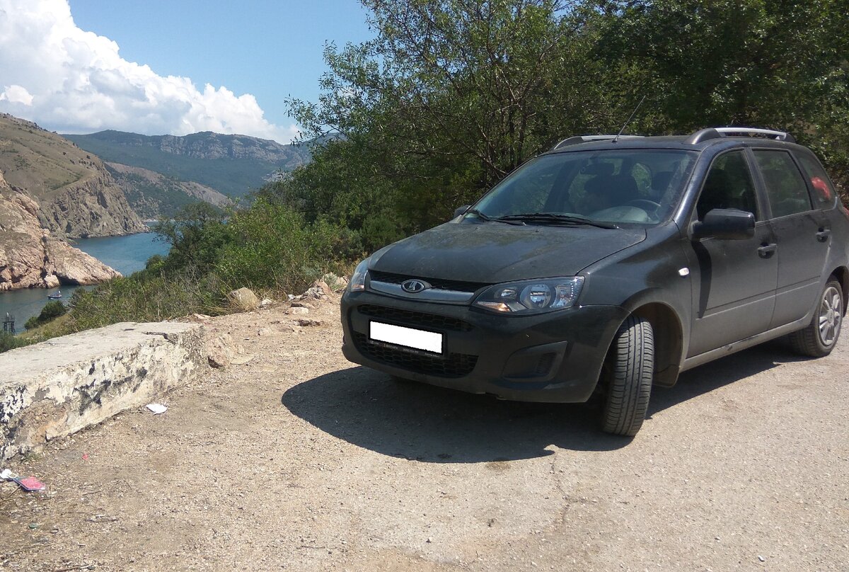 На крымских серпантинах