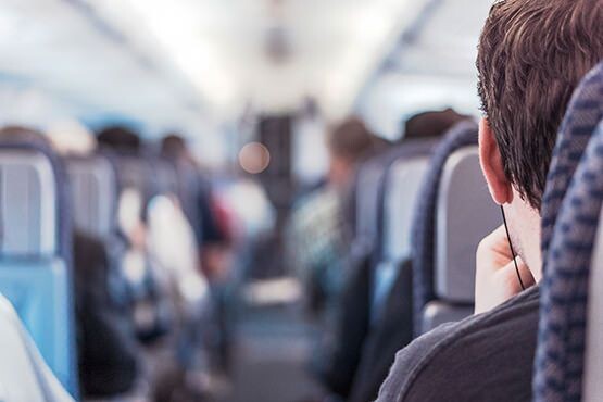 People — Airplane Passengers Free Photo —By Ryan McGuire 