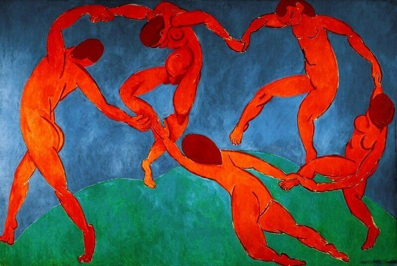 Анри Матисс “Танец”
1910, Эрмитаж, Санкт-Петербург