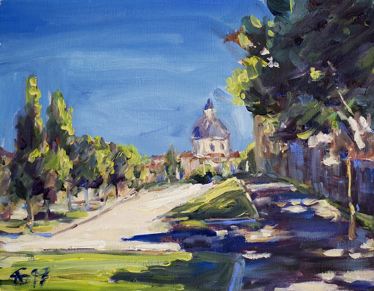 Саламанка. Картина @Sasharommart