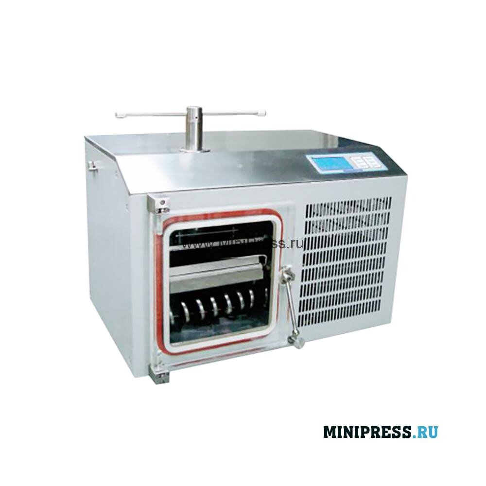 Лабораторная горизонтальная сублимационная сушилка LG-08 www.Minipress.ru/katalog/