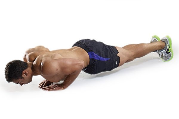 Incline Push ups