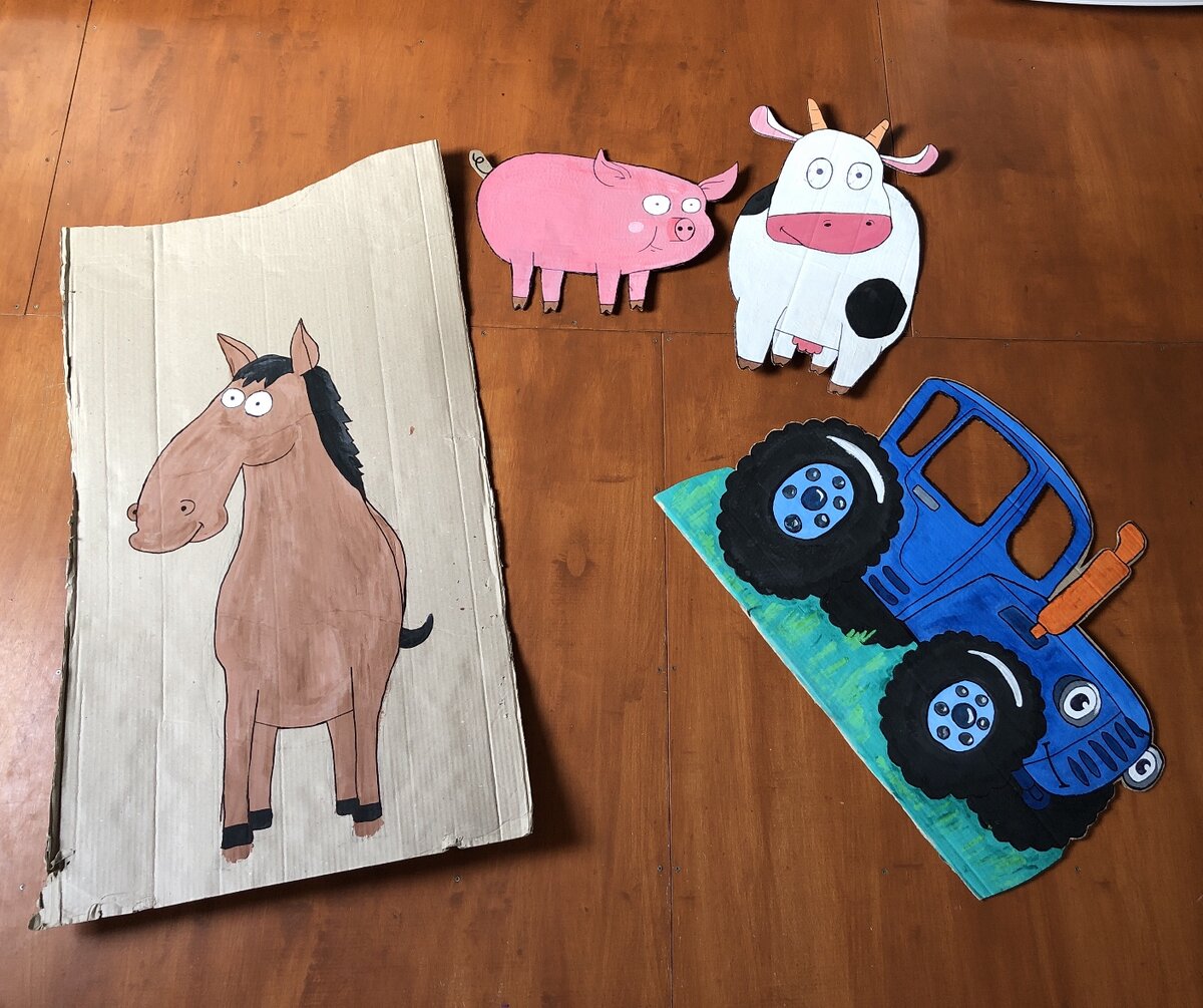 Остальные животные из мультика ну уж очень страшные 😂