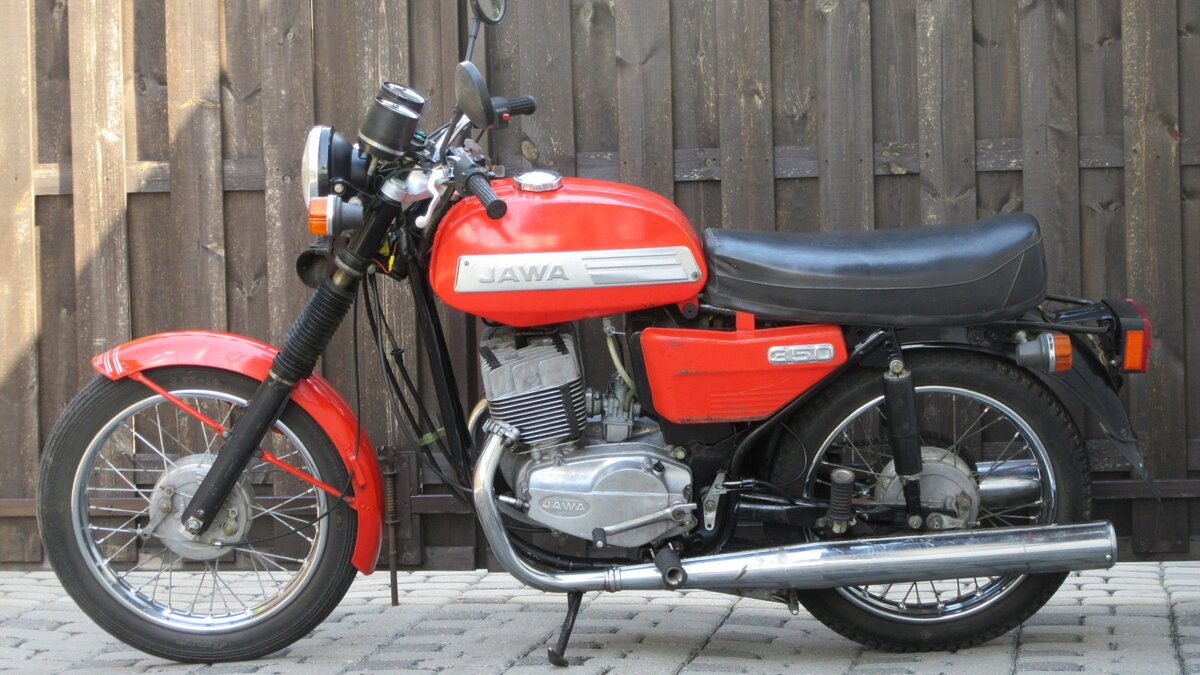 Jawa 350 схема