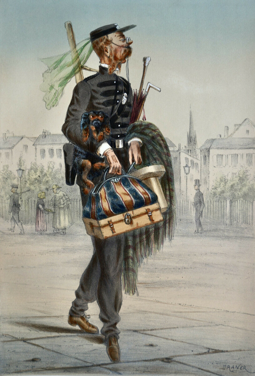 Карикатурист: Jules Joseph Georges Renard (Draner)