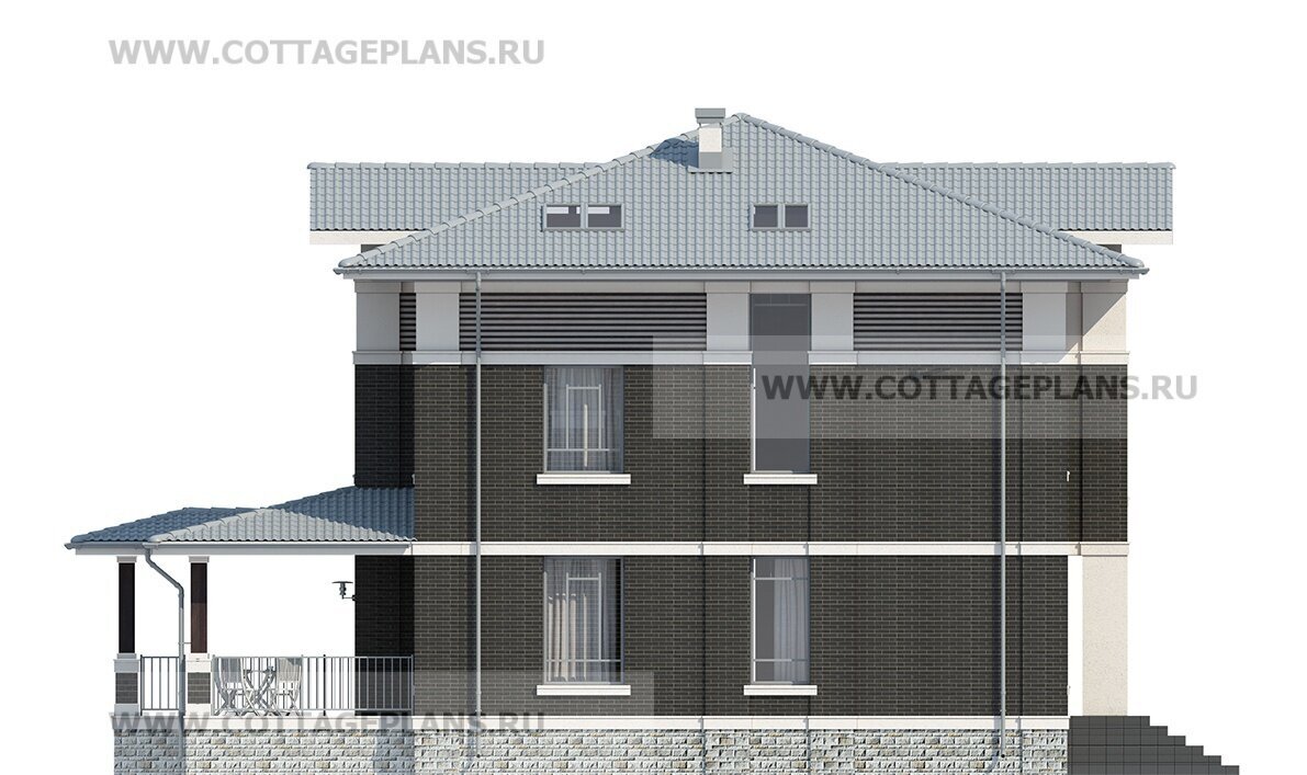 Хороший проект дома площадью 225 м2, для многодетной семьи. И не только.  Обзор №67. | ПЛАНОБЗОР | Дзен