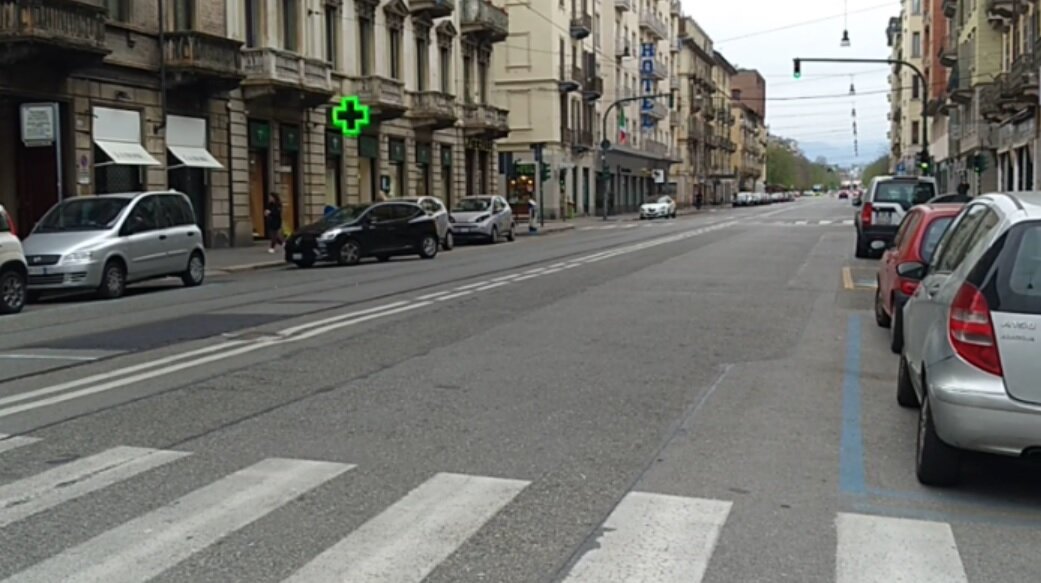 Одна из улиц Турина.