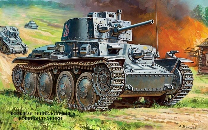 Легкий танк Pz.Kpfw. 38 (t)