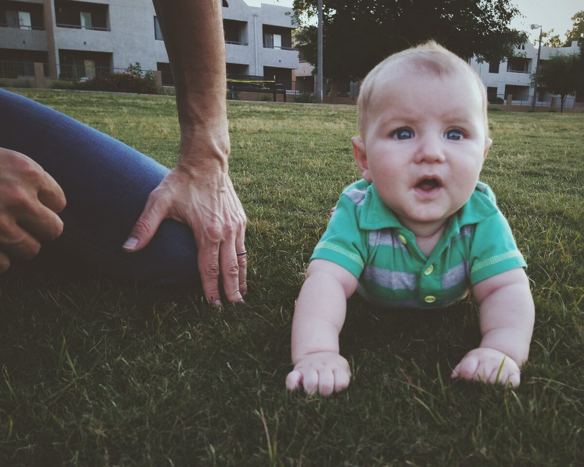 Илюша родился пешеходом, видимо