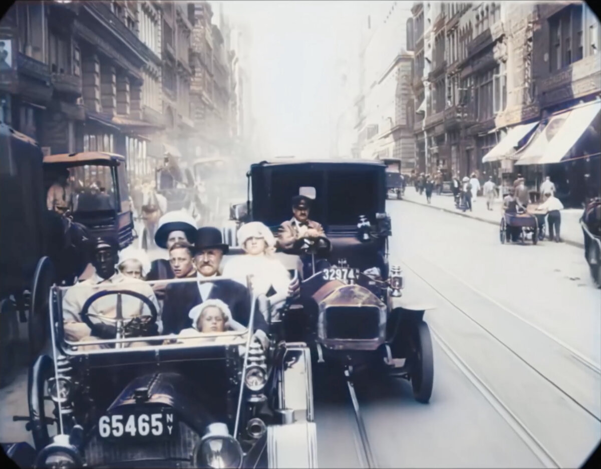 Нью-йорк 1911 год.