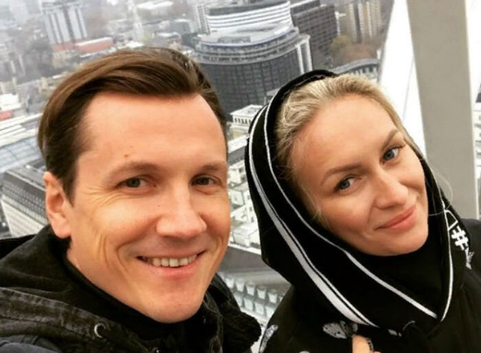 Вячеслав Мясников с женой