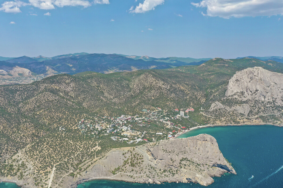 Вид на Новый Свет  / Турпортал Крыма, Сергей Коршунов