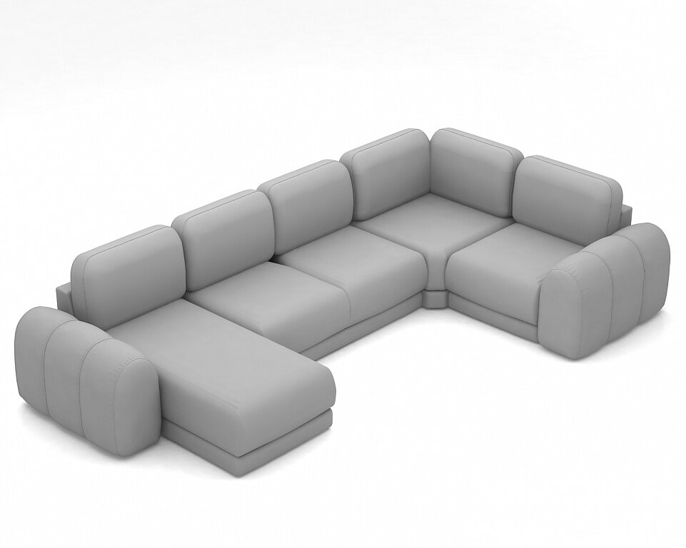 Модульные диваны состоят из отдельных модулей, которые можно переставлять на свое усмотрение!