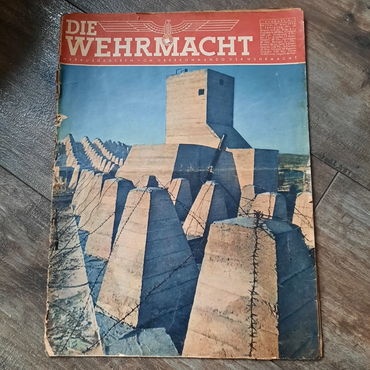 Вермахт дневники. Die Wehrmacht журнал. Выставка «агония третьего рейха - Возмездие»