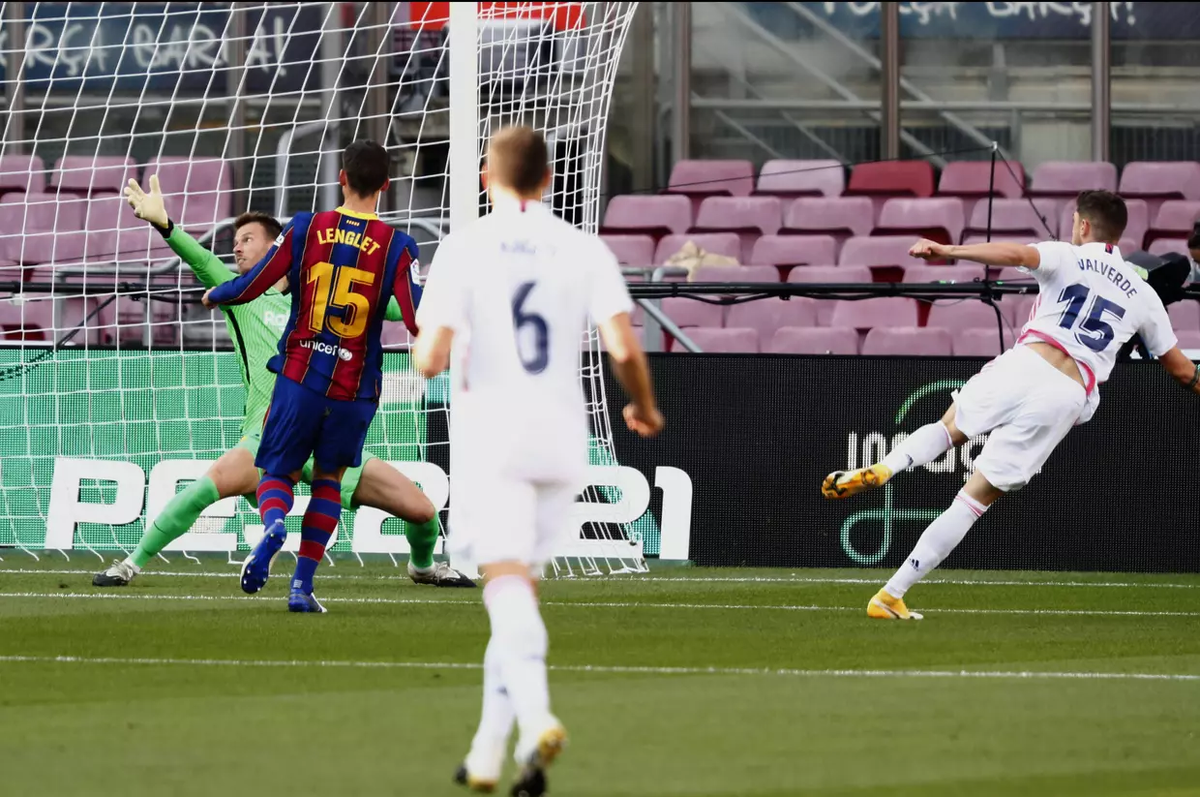 Гол Феде Вальверде