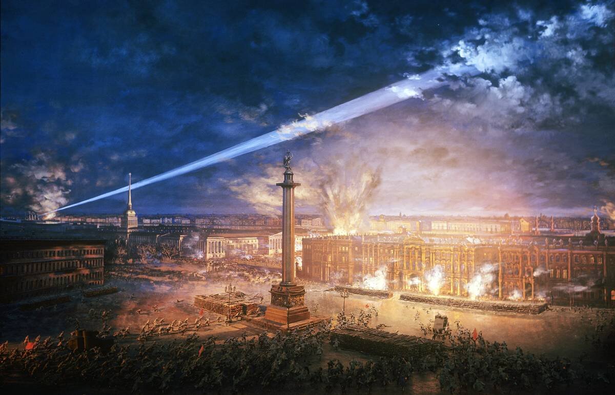 Ефим Дешалыта "Штурм Зимнего дворца"