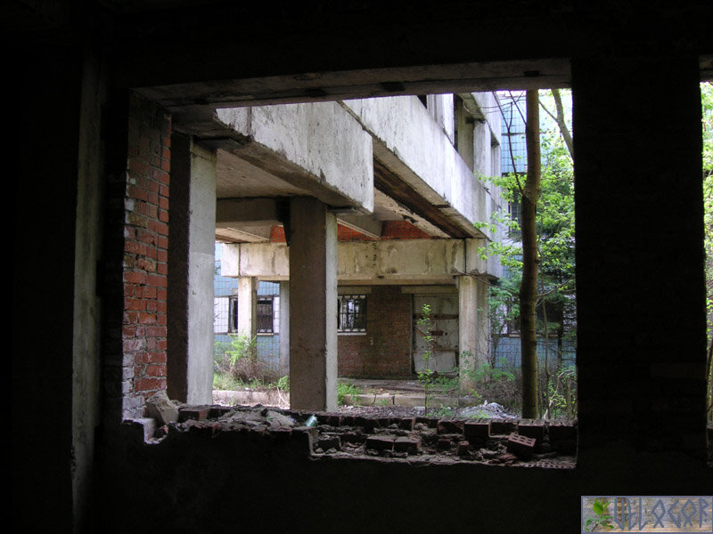 Калуга, заброшенный завод, 1 этаж