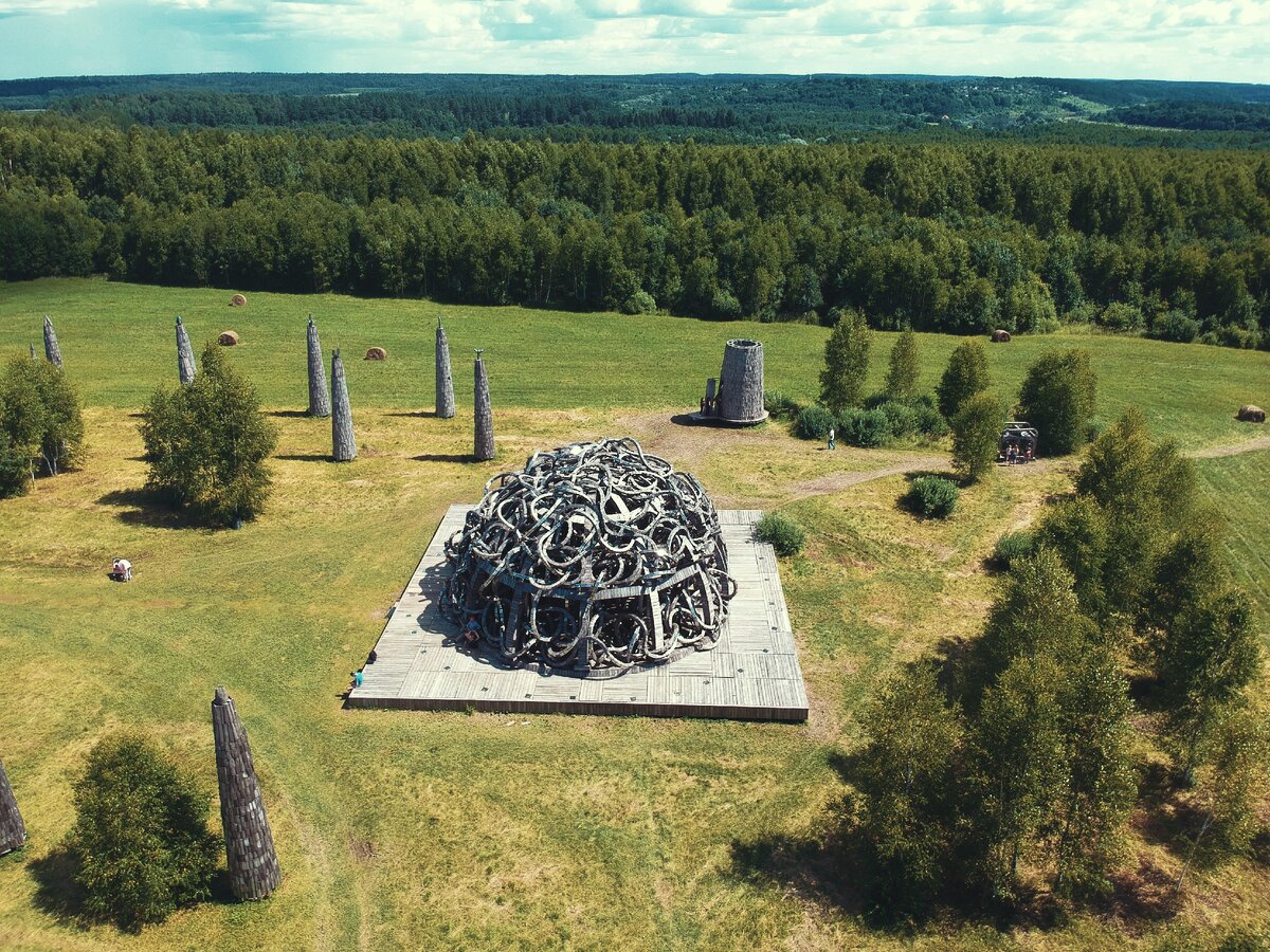 Арт-объект "Вселенский разум"