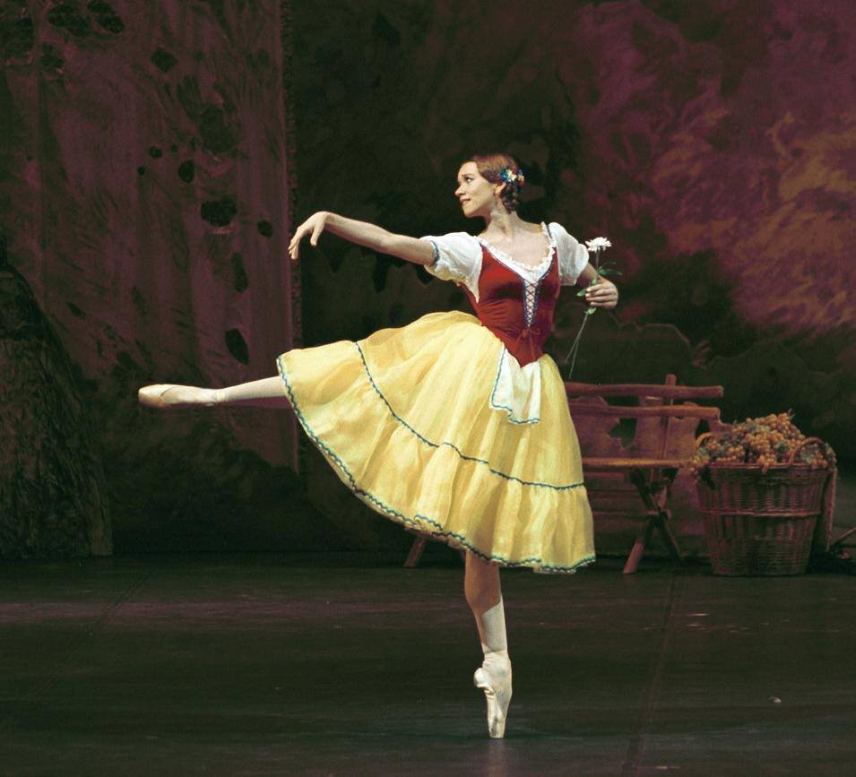 Анна Антоничева в балете "Жизель"