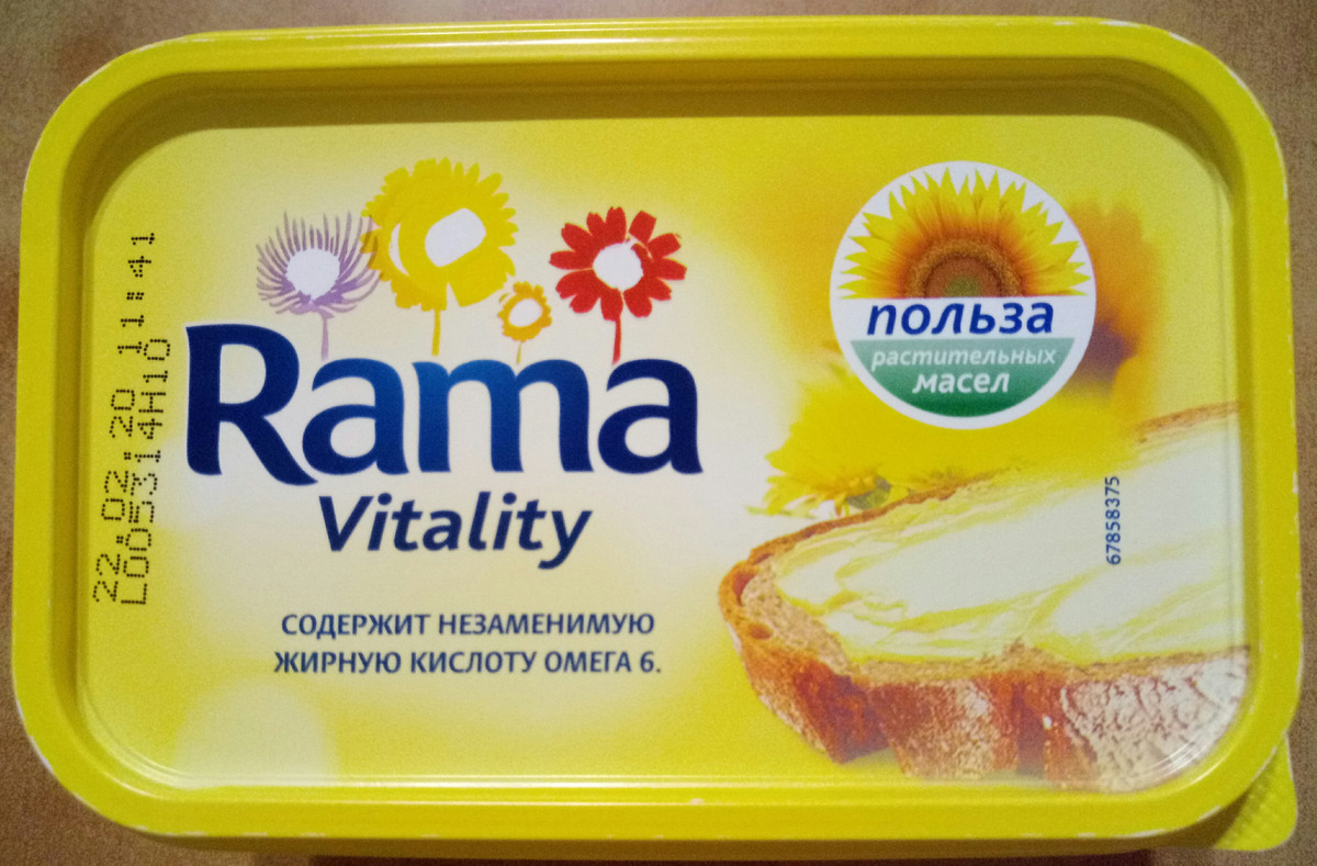 Любой маргарин и спред - это трансжиры в чистом виде.