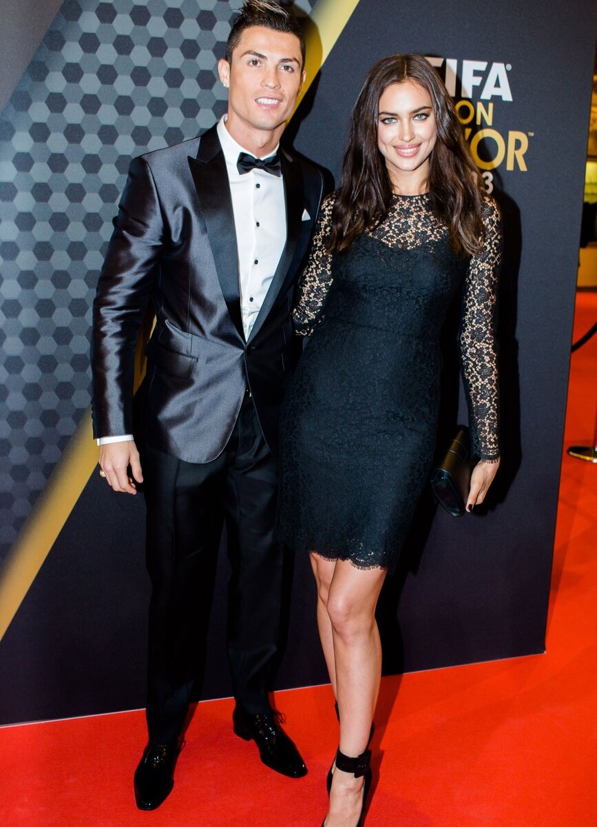 Ирина Шейк и Криштиану Роналду. Фото из сети