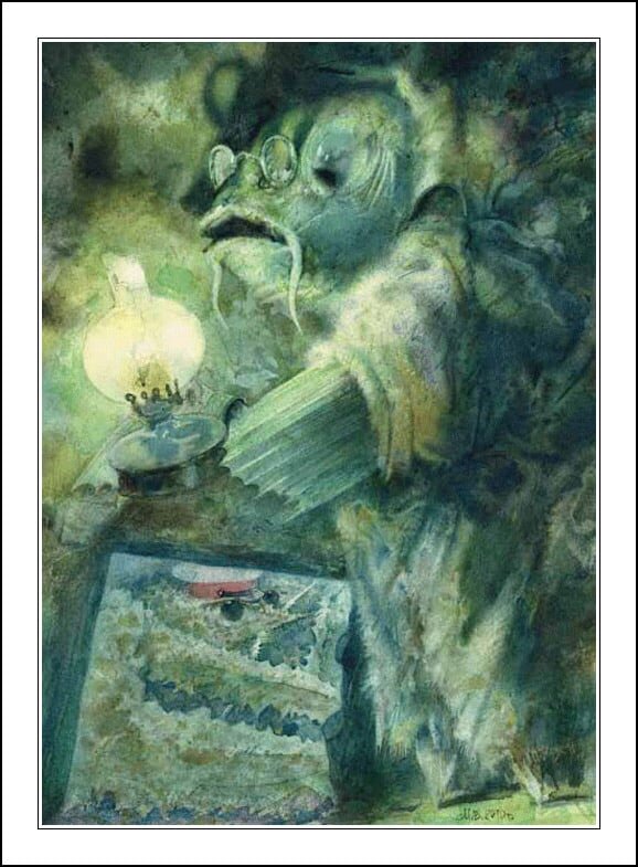 Иллюстратор Владимир Мыслицкий