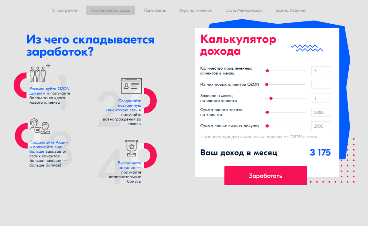 Озон горячая для клиентов. Реферальная программа Озон. Партнерская программа Озон. Реферальная программа в приложении. Заработок на Озон.