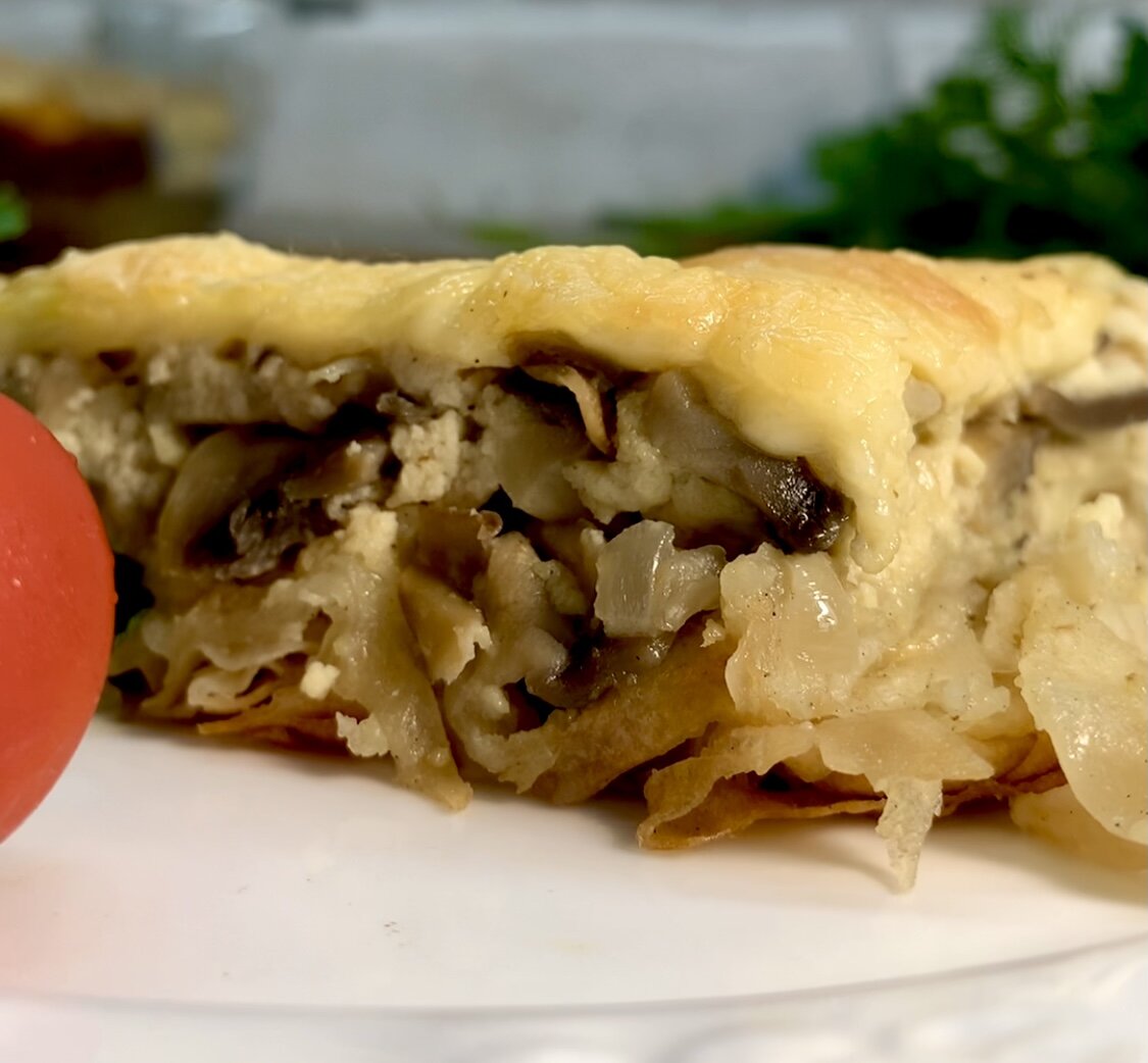 Просто нарезаю лаваш соломкой и в духовку (показываю, какой пирог  получается за 25 минут) | Не кухарка | Дзен