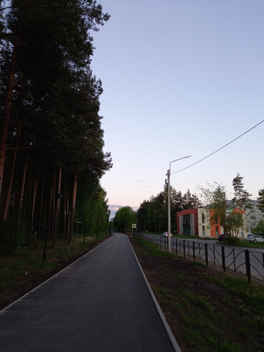 Прогулка перед сном. Белые ночи)