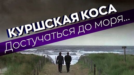 Куршская коса. Достучаться до моря...