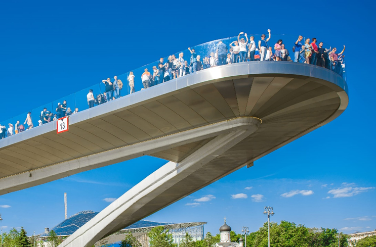 Парящий мост в москве фото 19