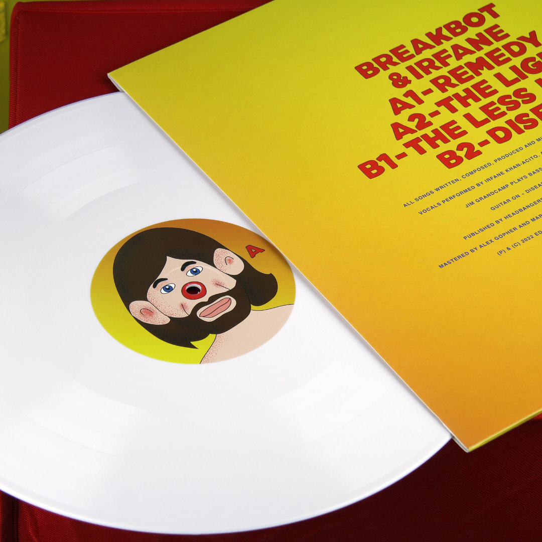 Виниловая пластинка BREAKBOT & IRFANE - REMEDY (COLOUR, 45 RPM)