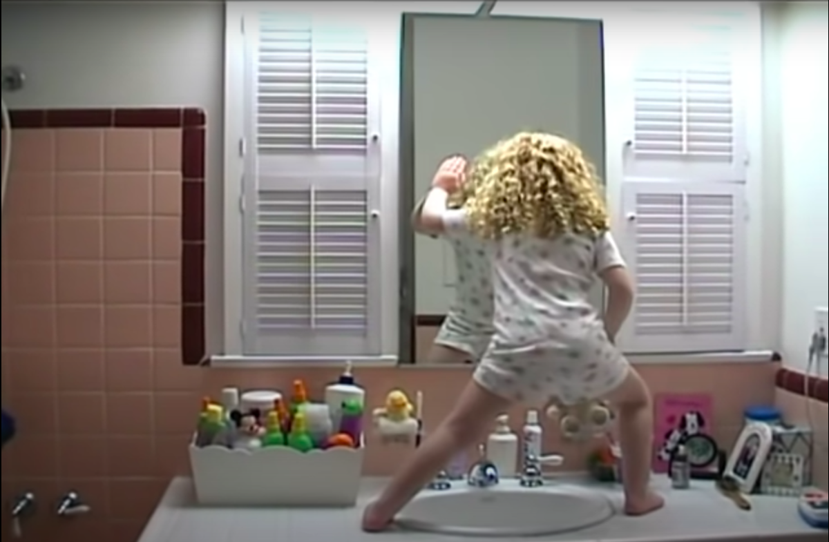 ScreenShot of the video Jessica's "Daily Affirmation"