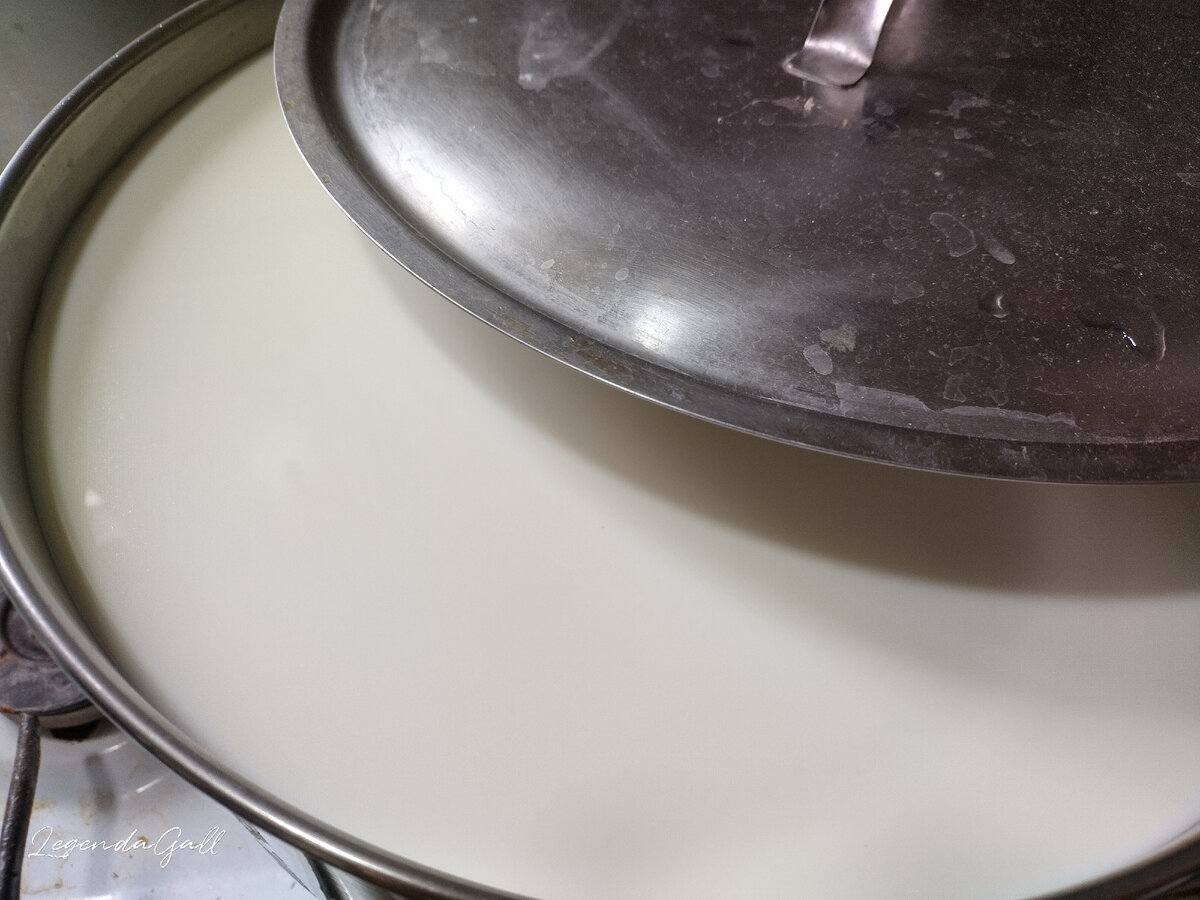 Универсальная 10-литровая кастрюля почти полная.